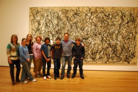 Middle School Students at Metropolitan Museum of Art In NYC