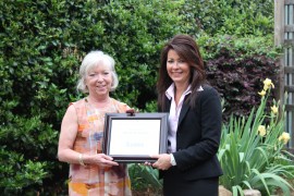 KTG Recieving Accrediation award