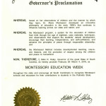 Montessori Education Month 2016