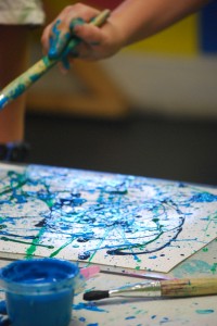 Students Explore Work of Jackson Pollock